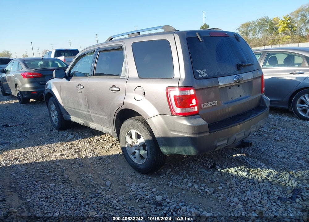 2009 FORD ESCAPE LIMITED VIN: 1FMCU04G69KD00602