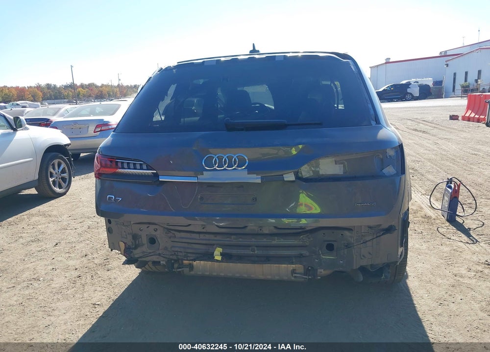 2022 AUDI Q7 PREMIUM PLUS 55 TFSI QUATTRO TIPTRONIC VIN: WA1LXBF75ND010641