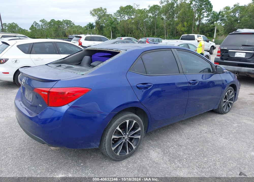 2017 TOYOTA COROLLA SE VIN: 2T1BURHE8HC891156