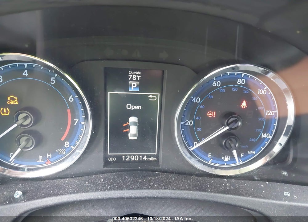 2017 TOYOTA COROLLA SE VIN: 2T1BURHE8HC891156