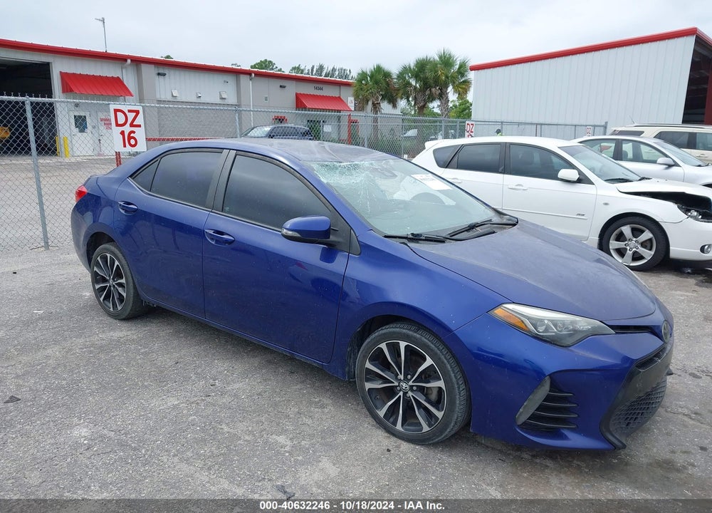 2017 TOYOTA COROLLA SE VIN: 2T1BURHE8HC891156