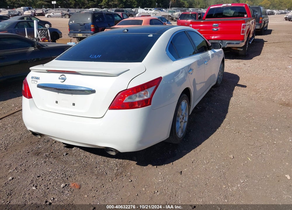 2009 NISSAN MAXIMA 3.5 SV VIN: 1N4AA51E19C825247
