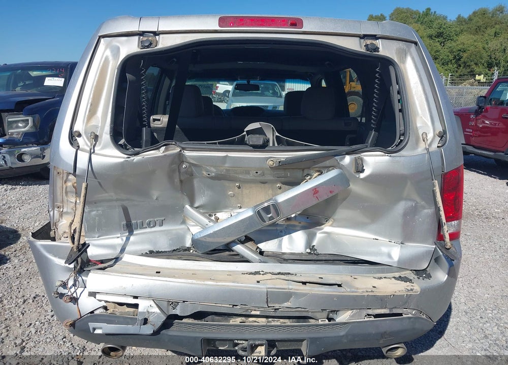 2012 HONDA PILOT VIN: 5FNYF3H72CB034712