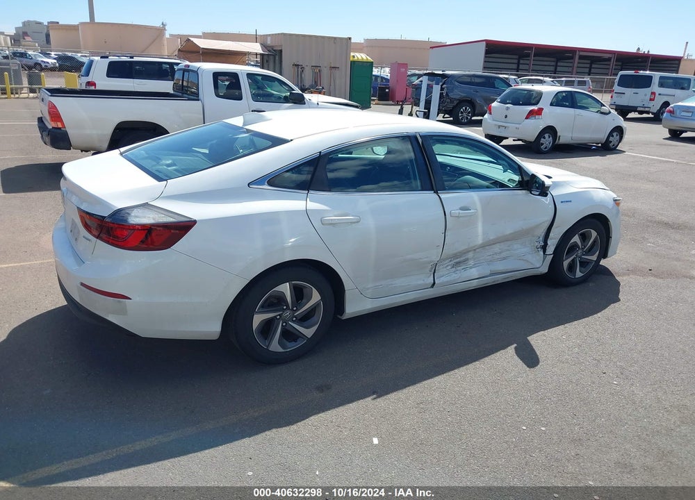 2019 HONDA INSIGHT EX VIN: 19XZE4F54KE021558