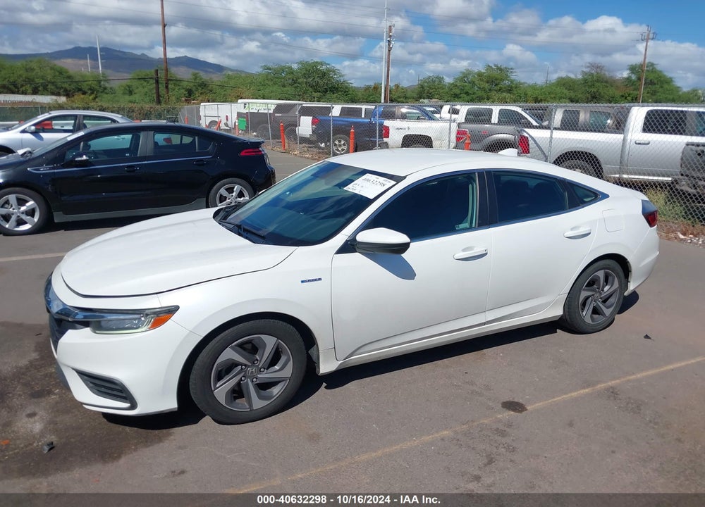 2019 HONDA INSIGHT EX VIN: 19XZE4F54KE021558