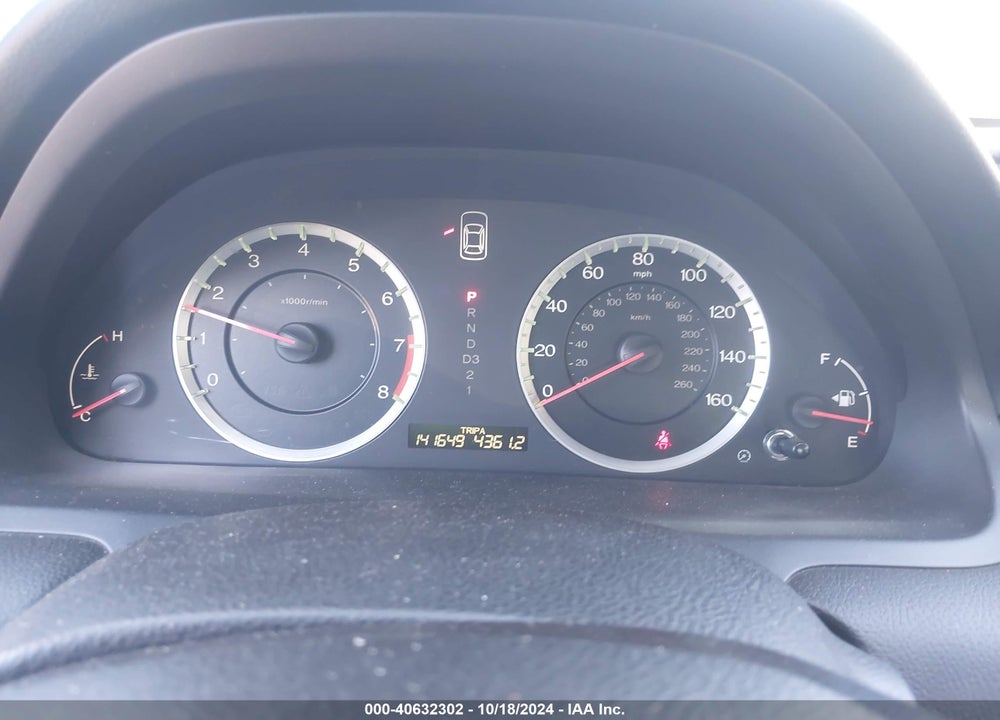 2010 HONDA ACCORD 2.4 LX-P VIN: 1HGCP2F42AA107854
