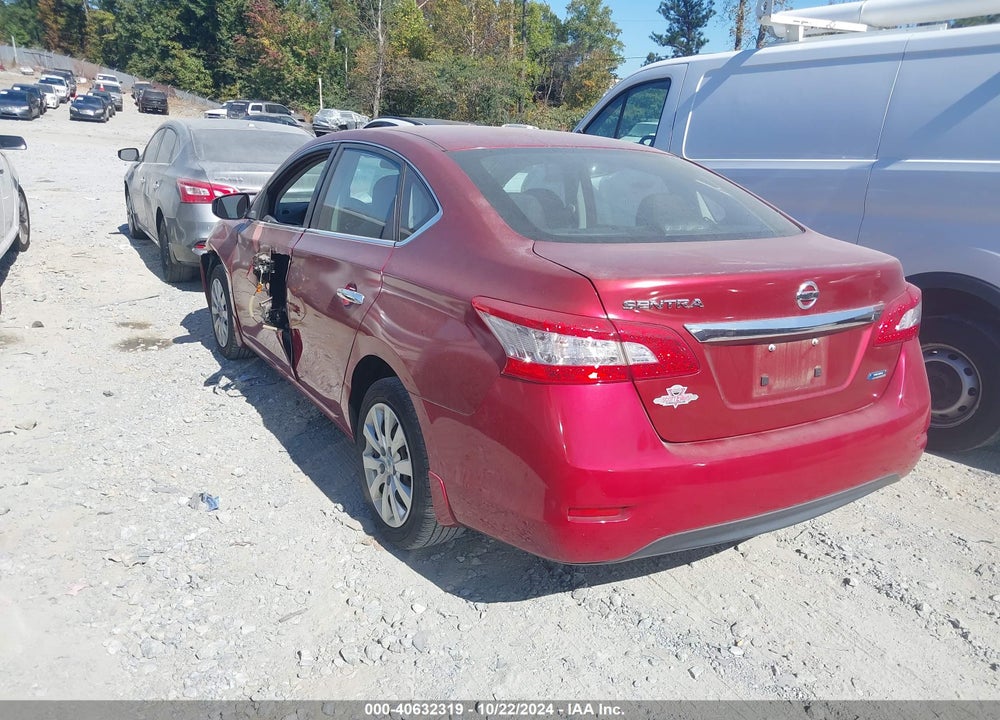 2014 NISSAN SENTRA S VIN: 3N1AB7AP0EY337125