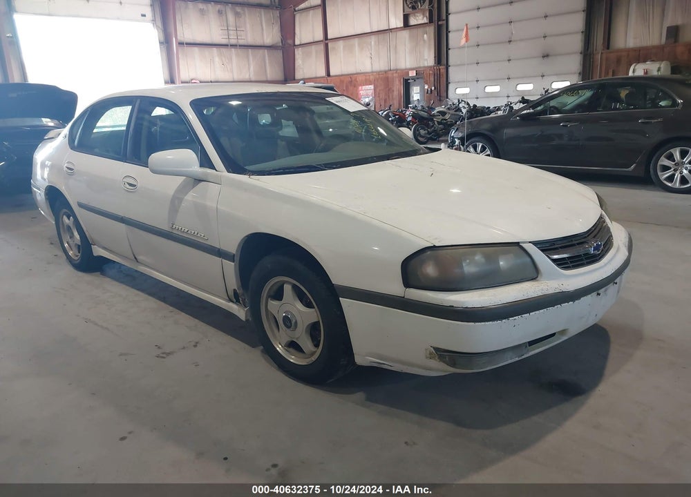 2002 CHEVROLET IMPALA LS VIN: 2G1WH55K329230238