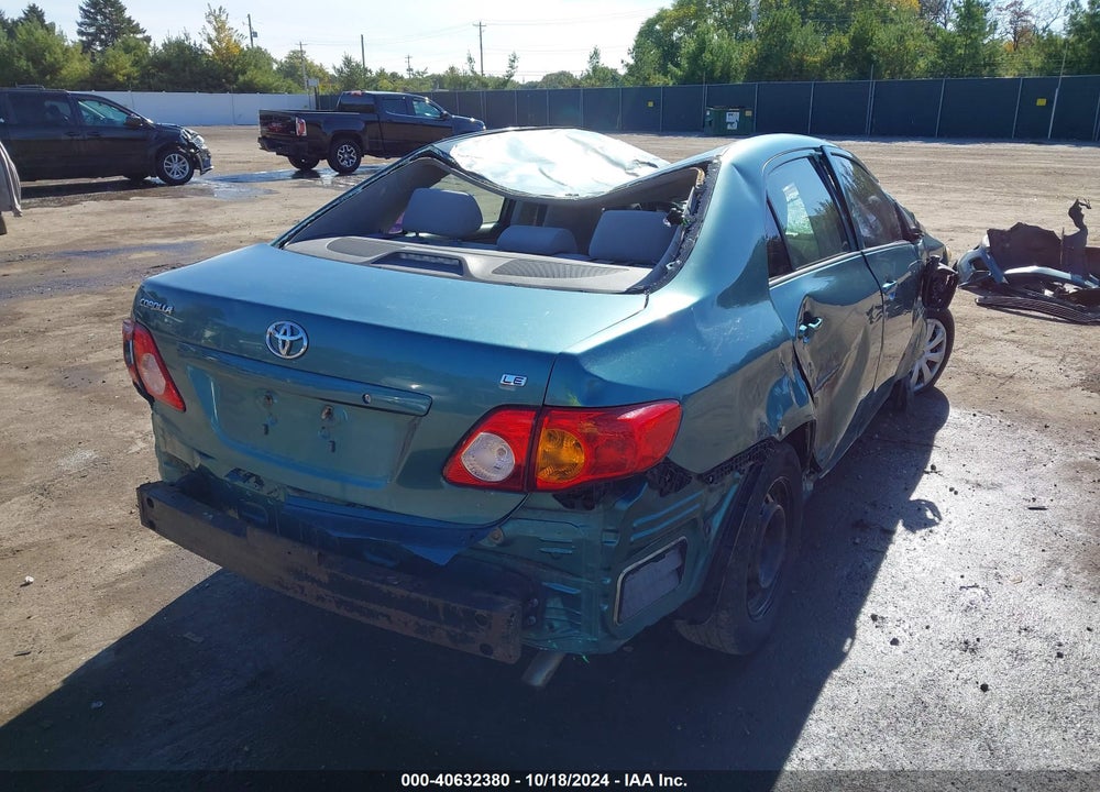 2010 TOYOTA COROLLA LE VIN: 1NXBU4EE8AZ301355