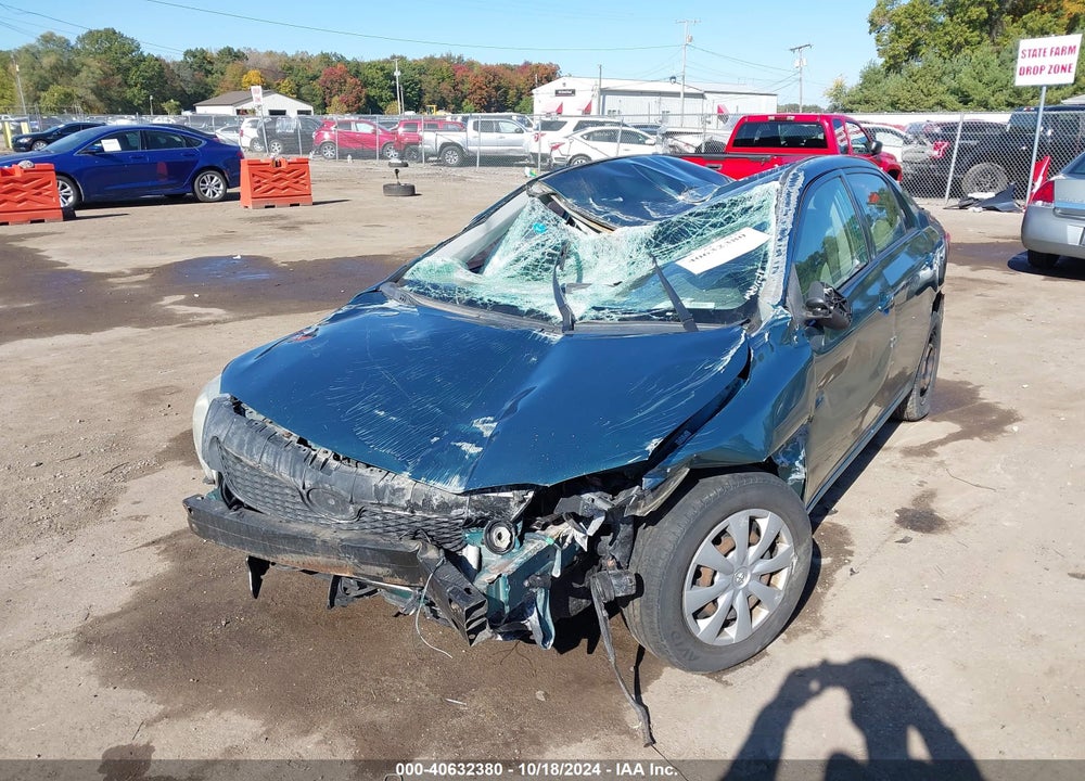 2010 TOYOTA COROLLA LE VIN: 1NXBU4EE8AZ301355
