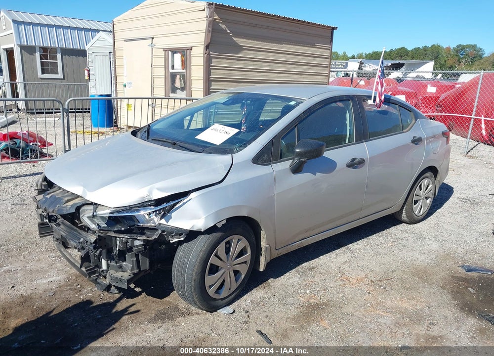 2020 NISSAN VERSA S XTRONIC CVT VIN: 3N1CN8DV3LL828203