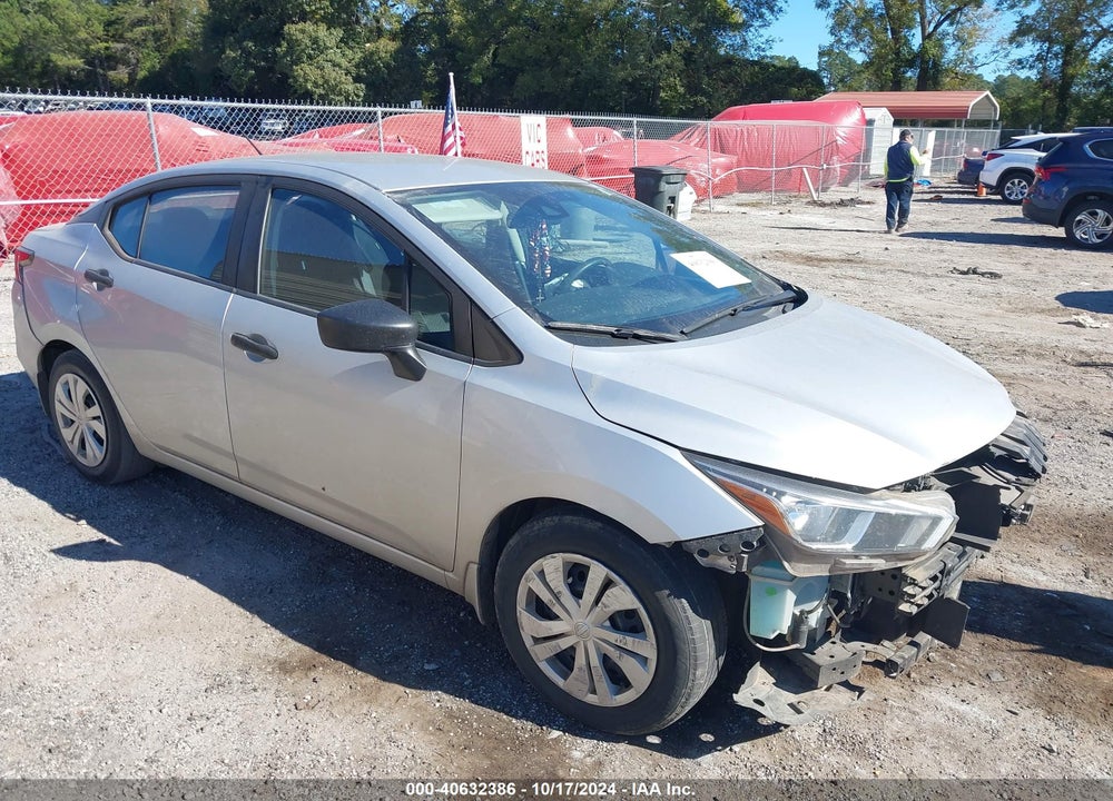 2020 NISSAN VERSA S XTRONIC CVT VIN: 3N1CN8DV3LL828203