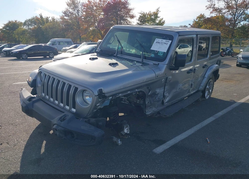 2020 JEEP WRANGLER UNLIMITED SAHARA 4X4 VIN: 1C4HJXEG6LW290423