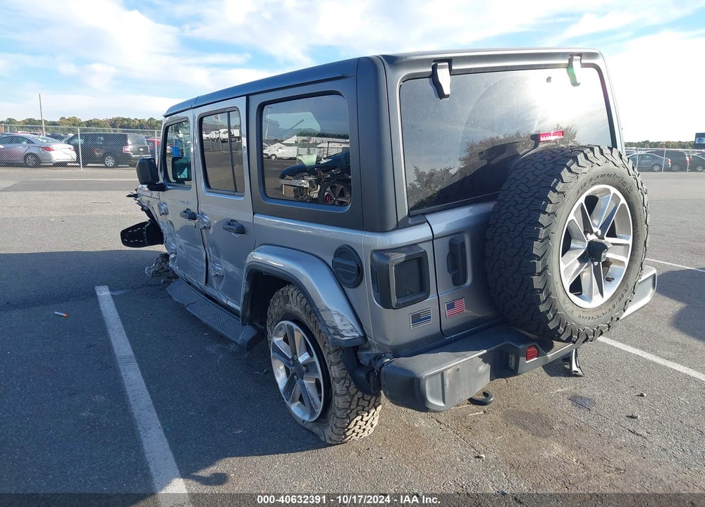 2020 JEEP WRANGLER UNLIMITED SAHARA 4X4 VIN: 1C4HJXEG6LW290423