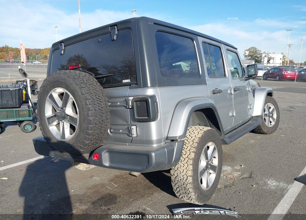 2020 JEEP WRANGLER UNLIMITED SAHARA 4X4 VIN: 1C4HJXEG6LW290423