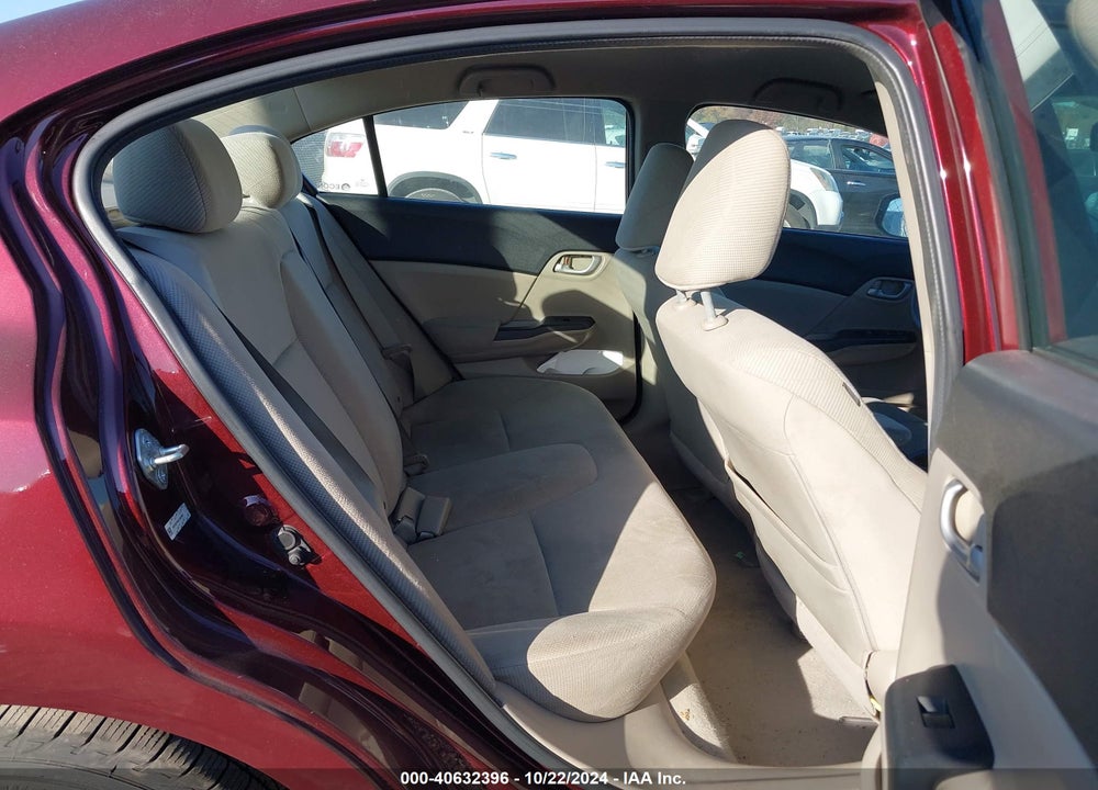 2012 HONDA CIVIC SDN LX VIN: 19XFB2F54CE382662