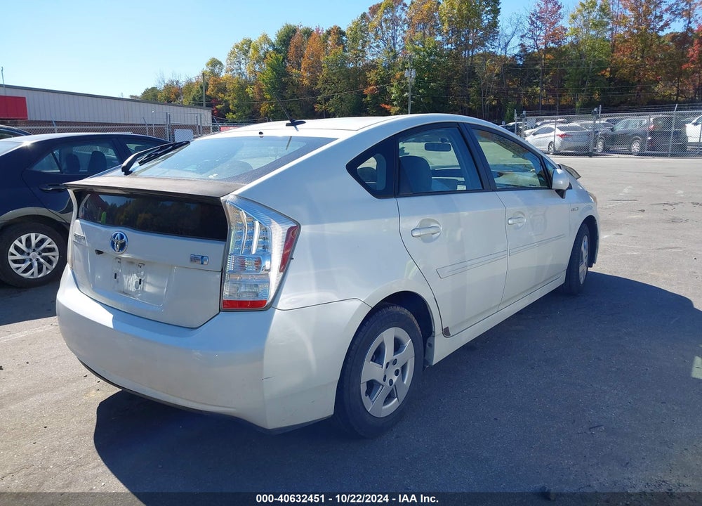 2010 TOYOTA PRIUS II VIN: JTDKN3DU6A1213202