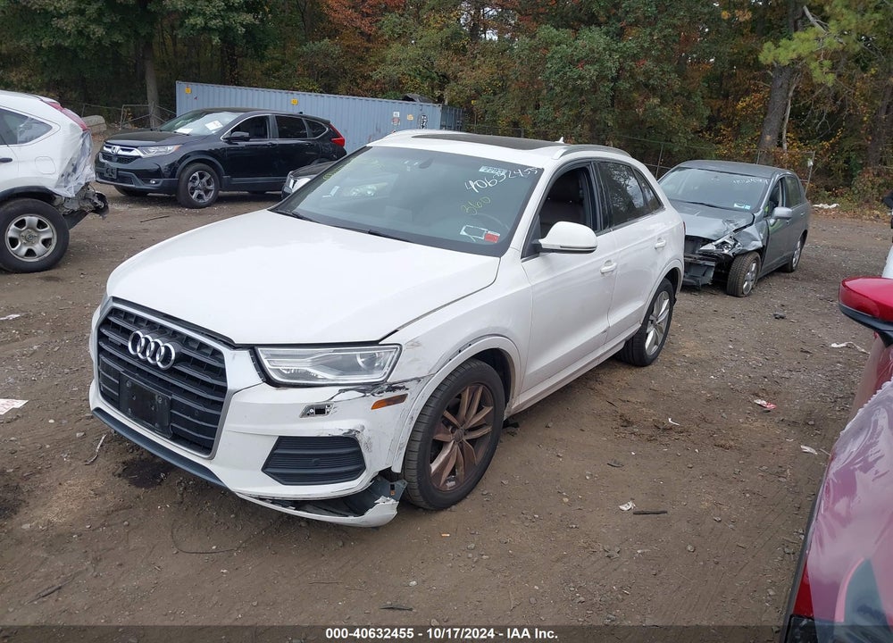 2017 AUDI Q3 2.0T PREMIUM VIN: WA1JCCFS5HR004455