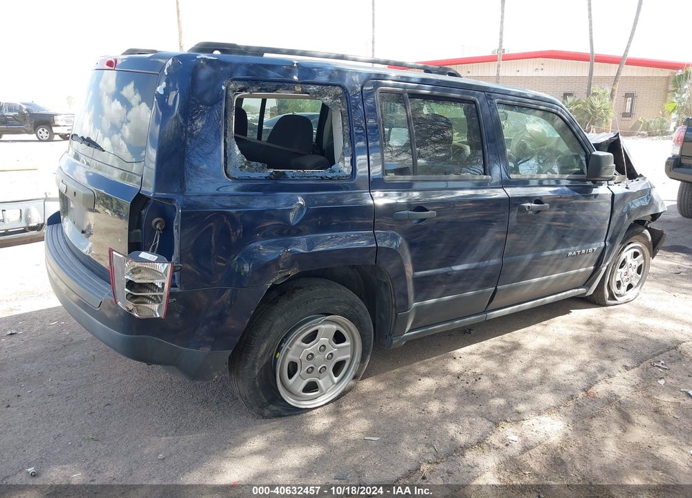 2012 JEEP PATRIOT SPORT VIN: 1C4NJPBA8CD615734
