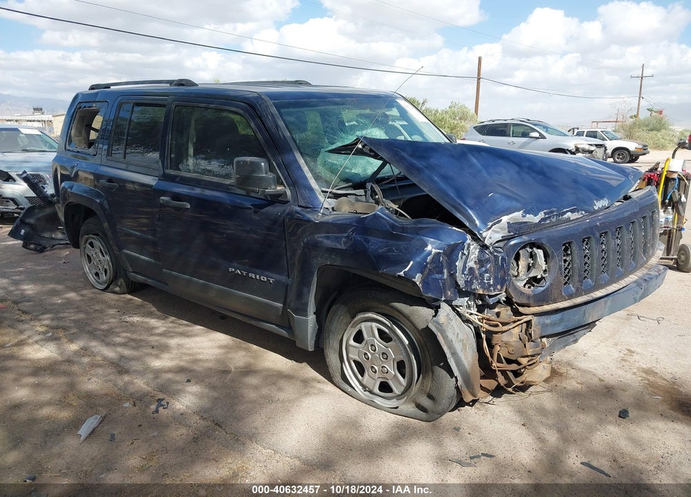 2012 JEEP PATRIOT SPORT VIN: 1C4NJPBA8CD615734