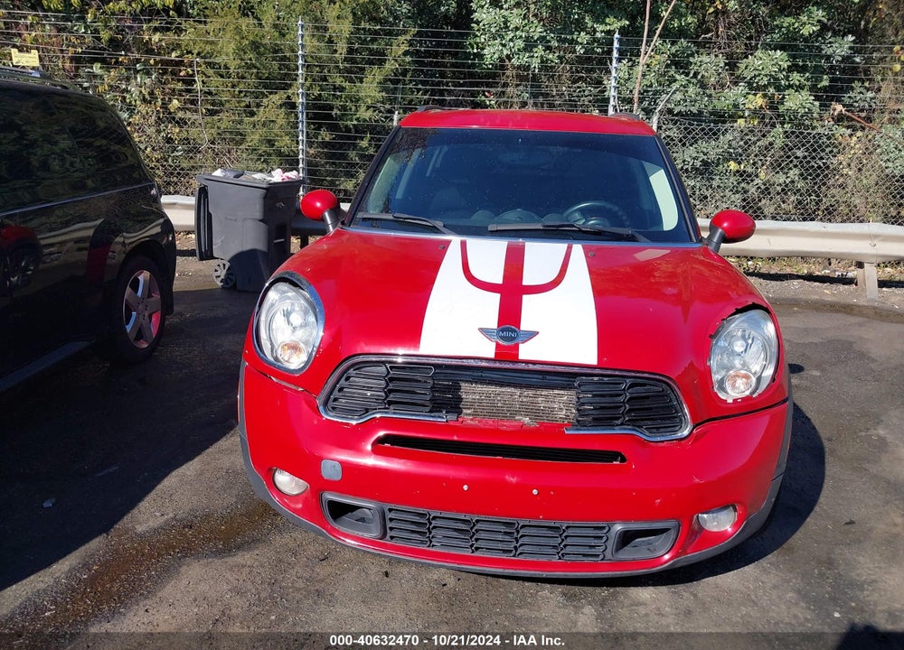 2013 MINI COUNTRYMAN COOPER S VIN: WMWZC3C51DWP21497