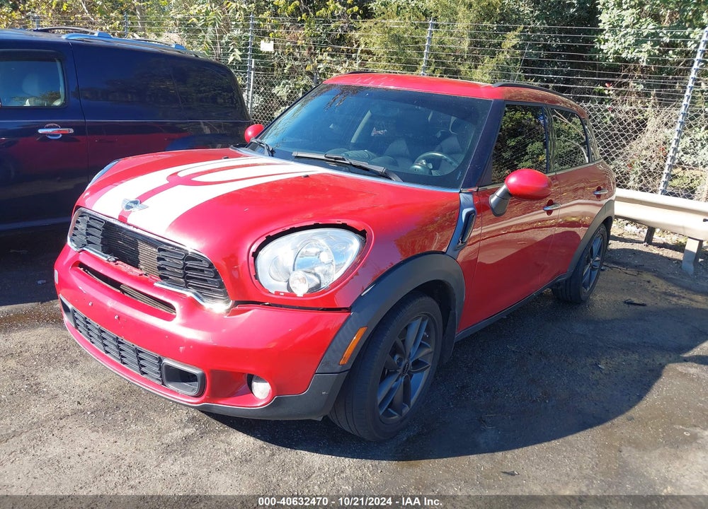 2013 MINI COUNTRYMAN COOPER S VIN: WMWZC3C51DWP21497