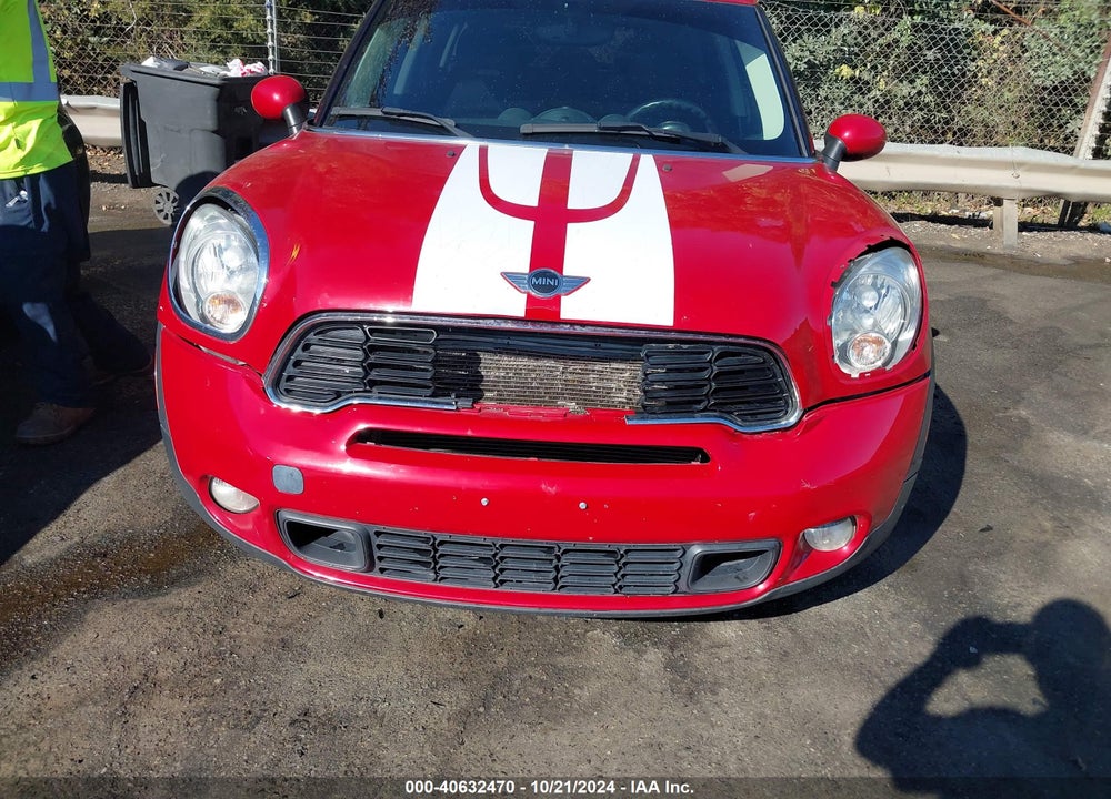 2013 MINI COUNTRYMAN COOPER S VIN: WMWZC3C51DWP21497