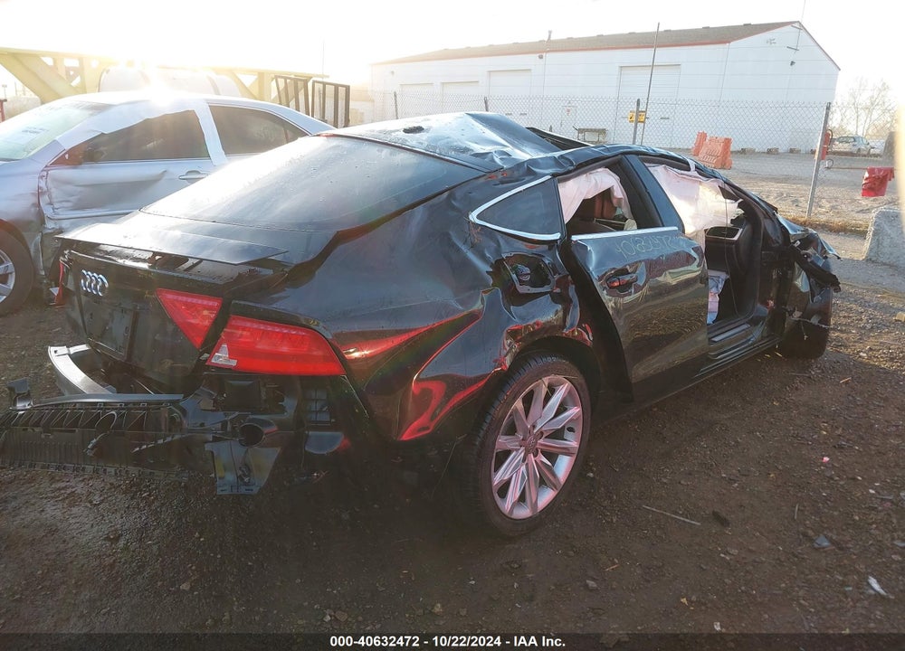 2012 AUDI A7 PREMIUM VIN: WAUYGAFC9CN139862