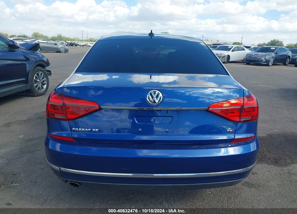 2016 VOLKSWAGEN PASSAT 1.8T SE VIN: 1VWBT7A34GC062069