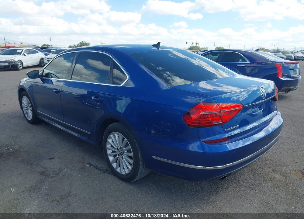 2016 VOLKSWAGEN PASSAT 1.8T SE VIN: 1VWBT7A34GC062069