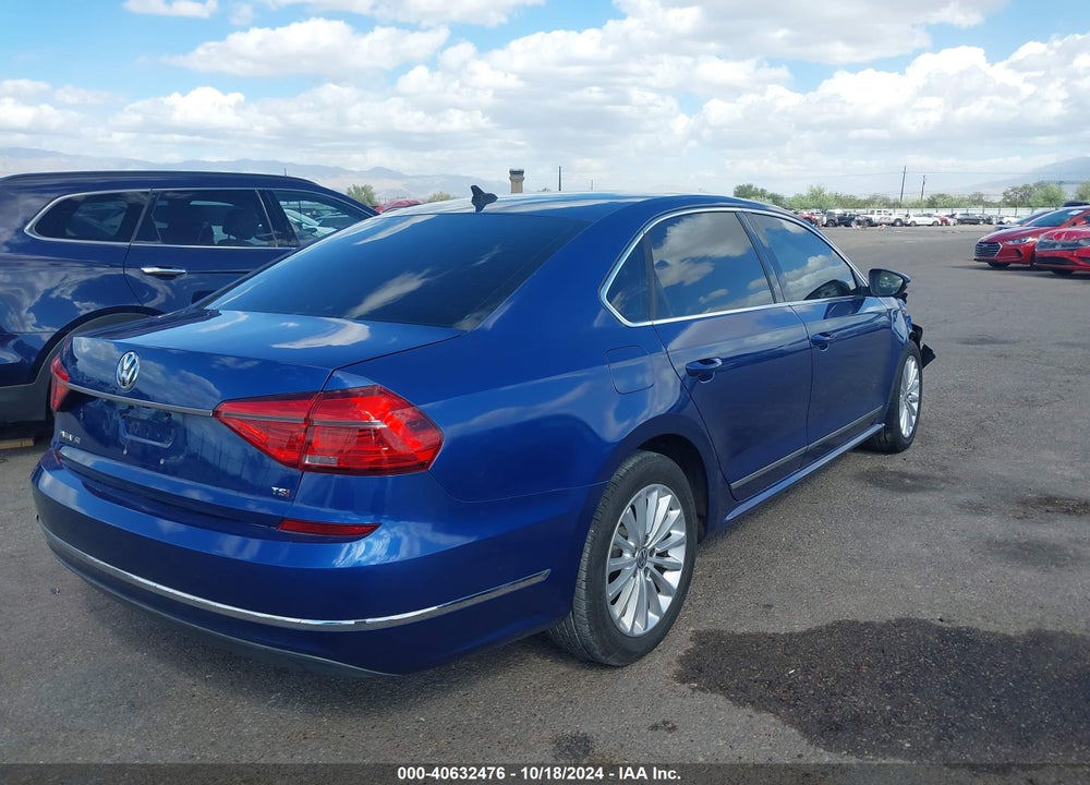 2016 VOLKSWAGEN PASSAT 1.8T SE VIN: 1VWBT7A34GC062069