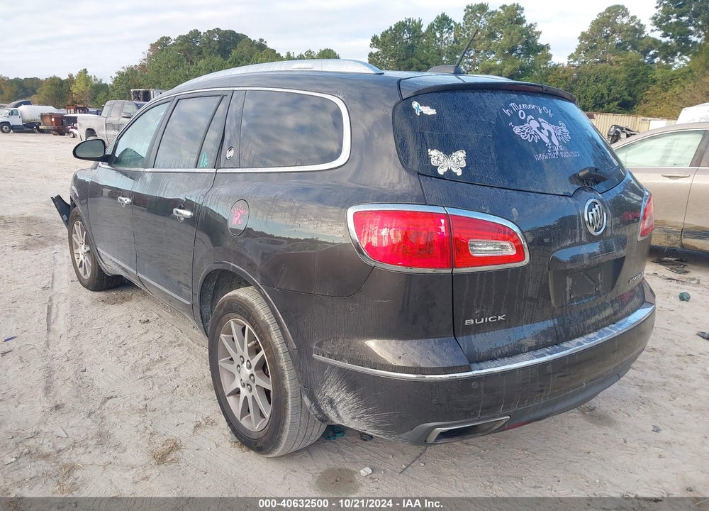 2016 BUICK ENCLAVE LEATHER VIN: 5GAKRBKD0GJ326767
