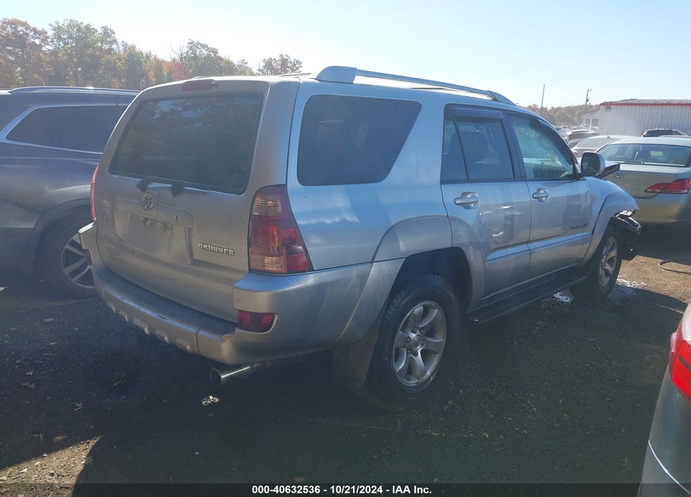 2004 TOYOTA 4RUNNER SR5 SPORT V6 VIN: JTEBU14R840055292
