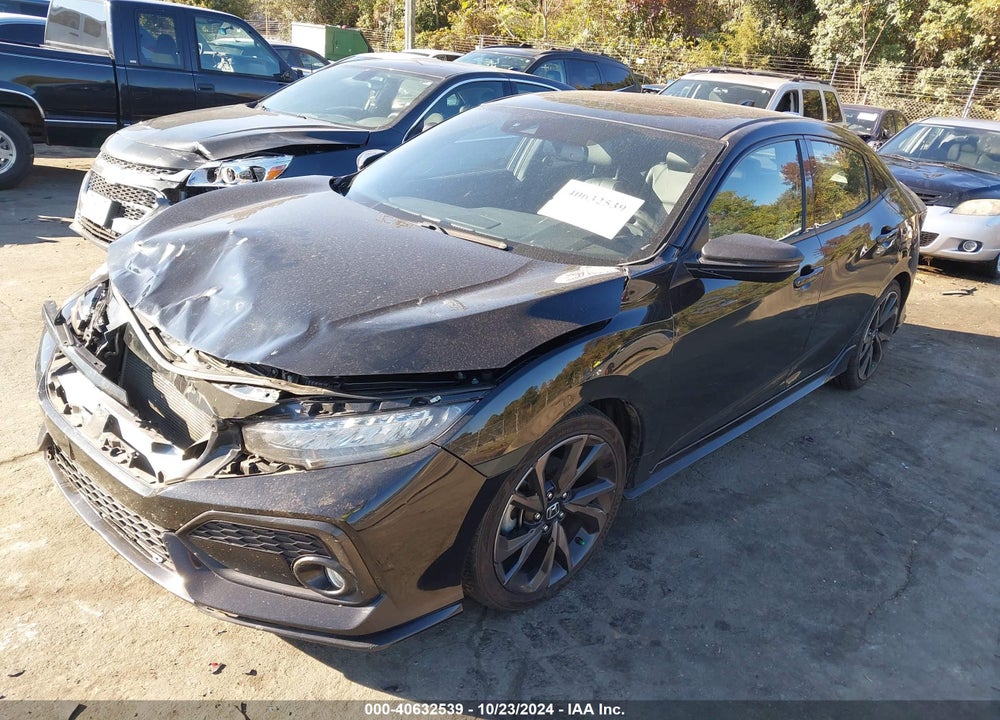 2019 HONDA CIVIC SPORT TOURING VIN: SHHFK7H94KU200107
