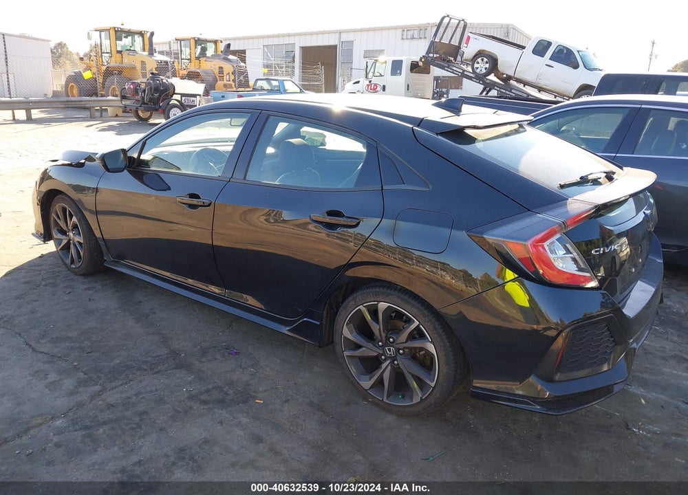 2019 HONDA CIVIC SPORT TOURING VIN: SHHFK7H94KU200107