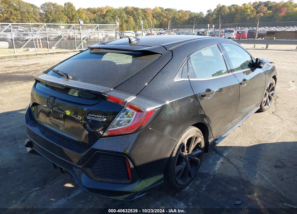 2019 HONDA CIVIC SPORT TOURING VIN: SHHFK7H94KU200107
