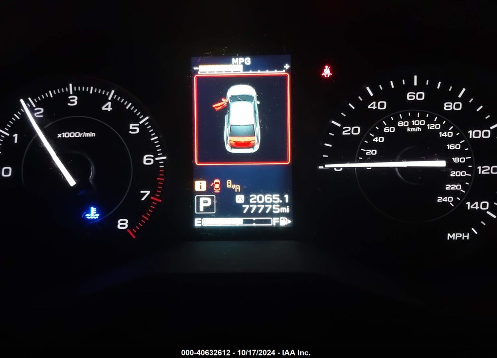 2017 SUBARU IMPREZA 2.0I PREMIUM VIN: 4S3GKAD66H3600268