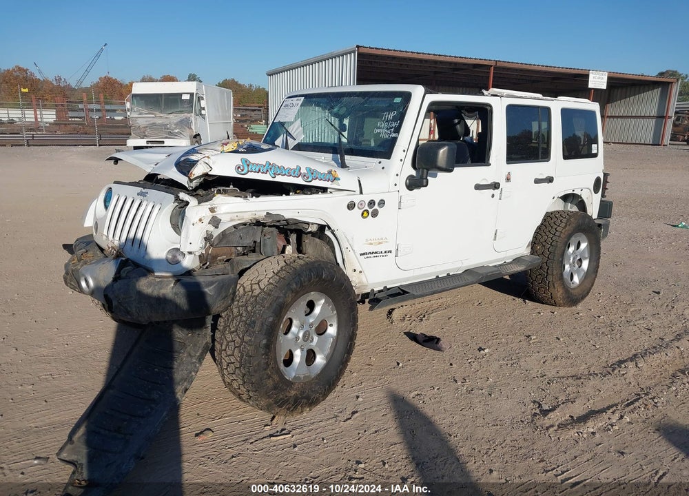 2014 JEEP WRANGLER UNLIMITED SAHARA VIN: 1C4HJWEG9EL224205