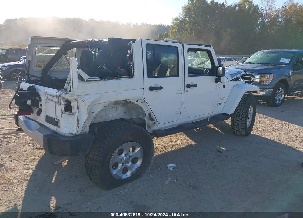 2014 JEEP WRANGLER UNLIMITED SAHARA VIN: 1C4HJWEG9EL224205