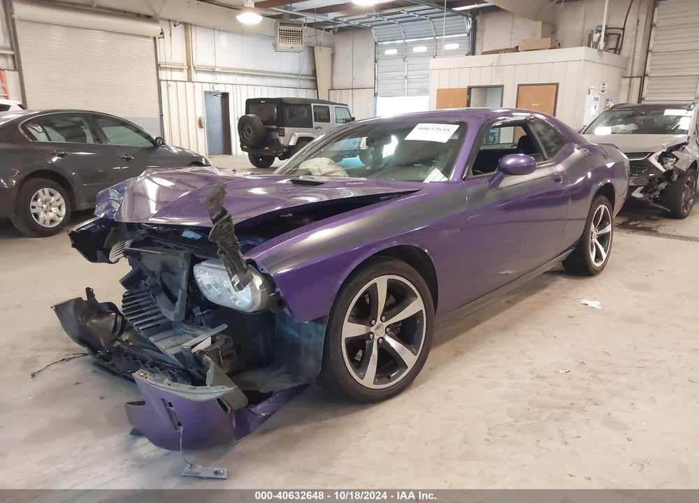 2014 DODGE CHALLENGER R/T CLASSIC VIN: 2C3CDYBT7EH143610