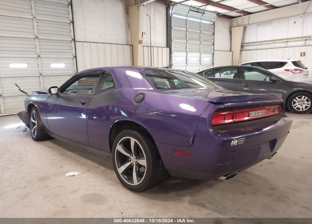 2014 DODGE CHALLENGER R/T CLASSIC VIN: 2C3CDYBT7EH143610