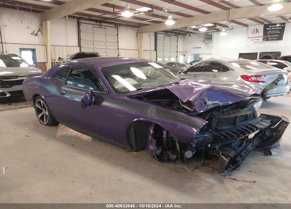 2014 DODGE CHALLENGER R/T CLASSIC VIN: 2C3CDYBT7EH143610