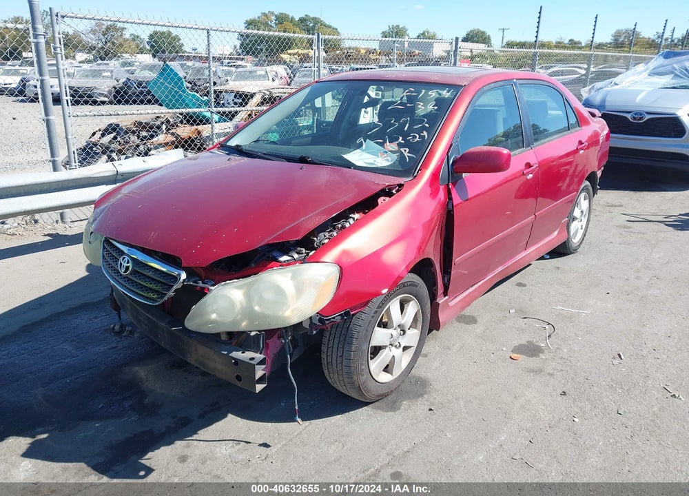 2005 TOYOTA COROLLA S VIN: 2T1BR30E55C493392