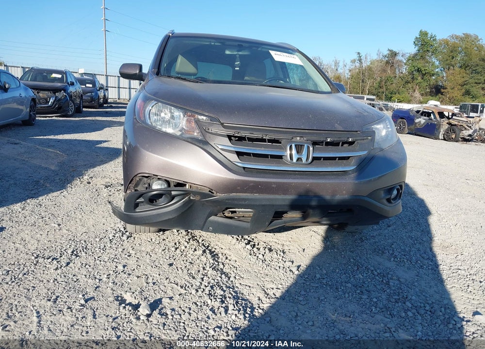 2013 HONDA CR-V EX-L VIN: 5J6RM3H71DL034929