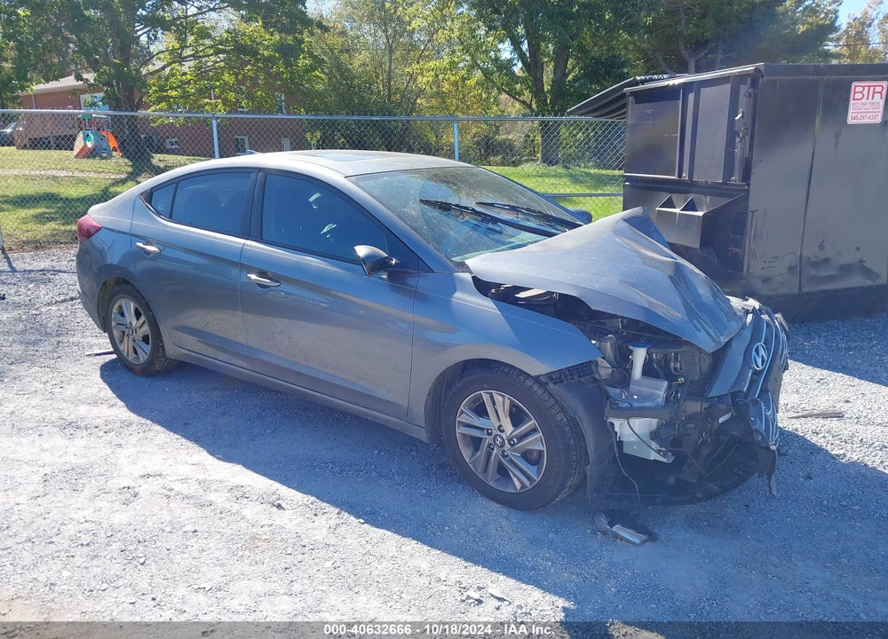 2019 HYUNDAI ELANTRA VALUE EDITION VIN: 5NPD84LF0KH438458
