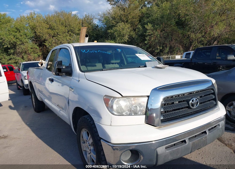 2007 TOYOTA TUNDRA SR5 5.7L V8 VIN: 5TFSV54177X003747