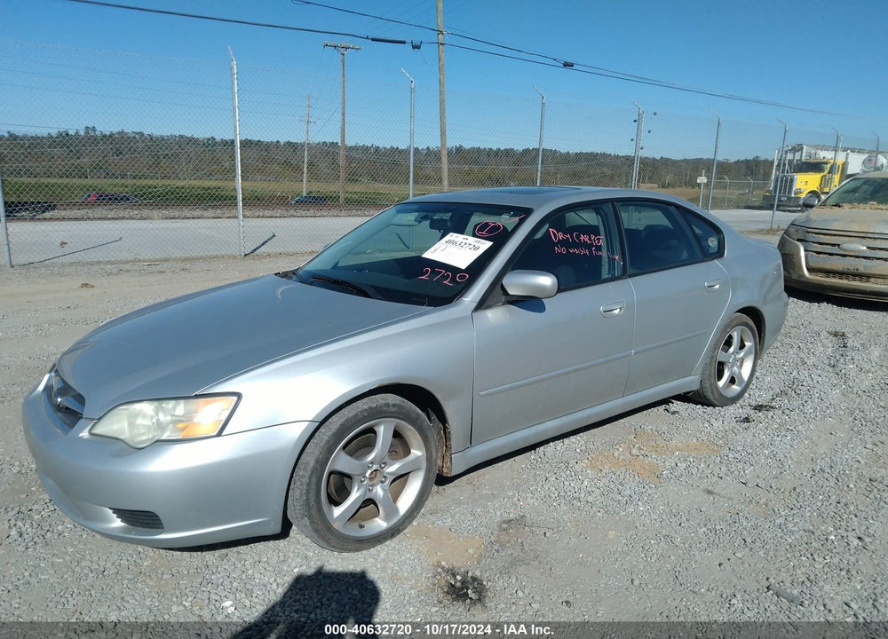 2007 SUBARU LEGACY 2.5I VIN: 4S3BL616777210506