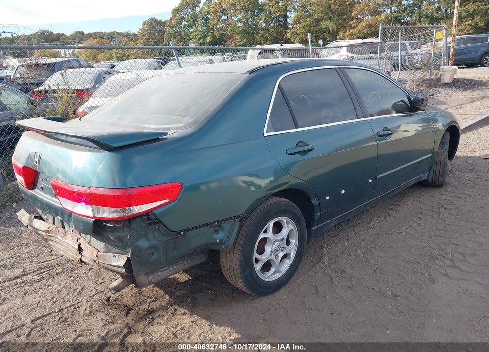 2003 HONDA ACCORD 2.4 LX VIN: 1HGCM56303A034164