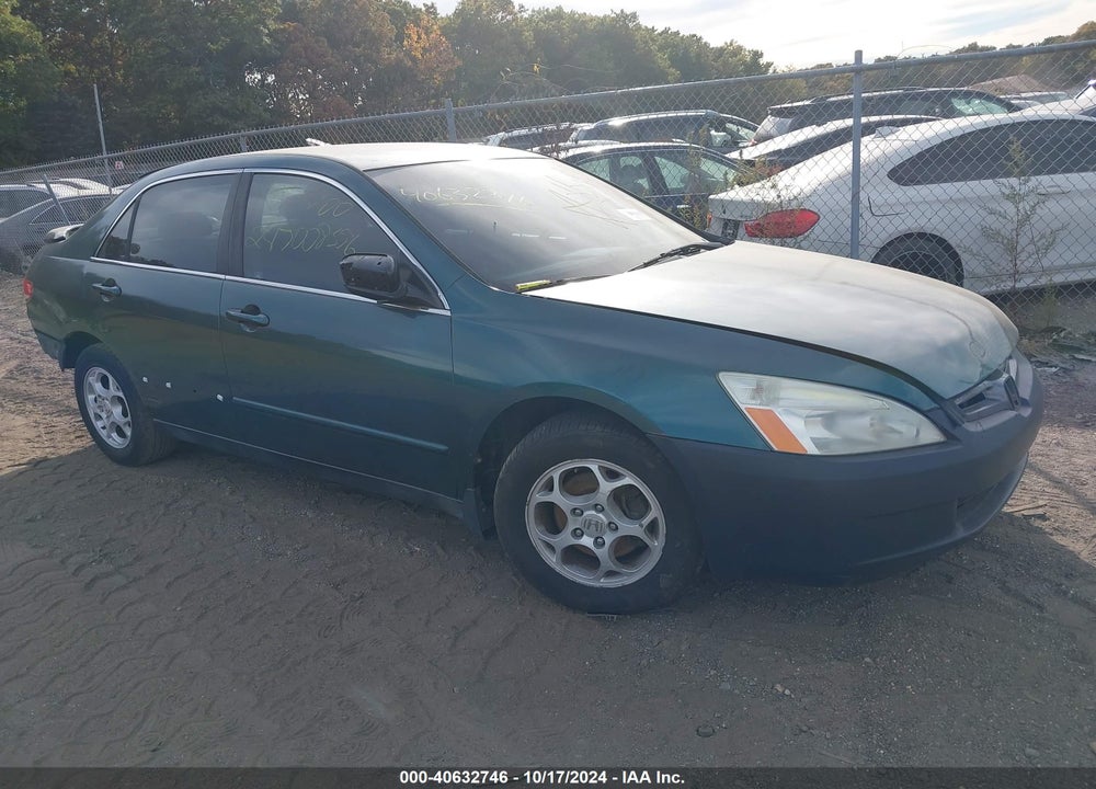 2003 HONDA ACCORD 2.4 LX VIN: 1HGCM56303A034164