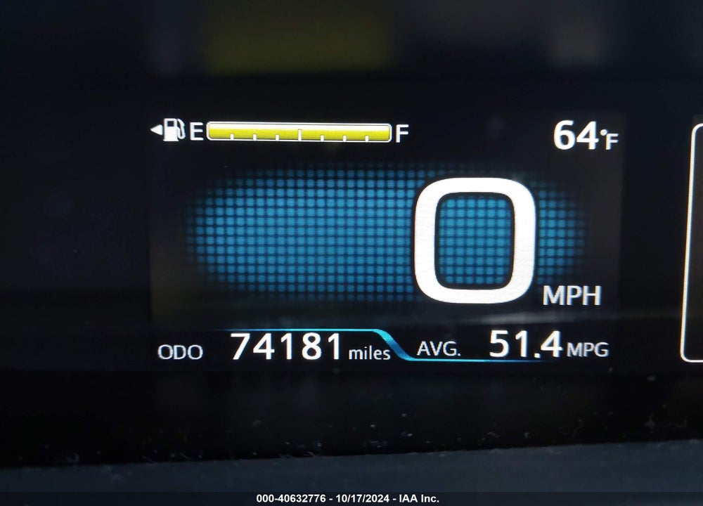 2017 TOYOTA PRIUS TWO VIN: JTDKBRFUXH3043577
